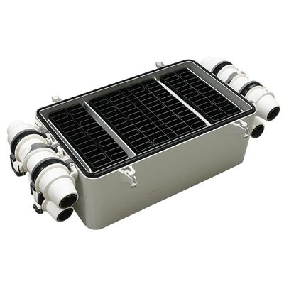 Beveiligd dome optische vezel splice sluiting met maximaal 9 trays en Ip68