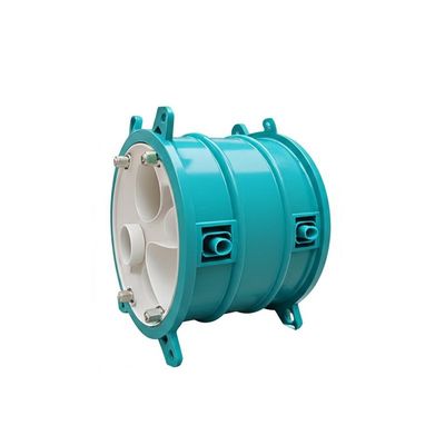 Horizontale vezeloptische lasmof voor inline installatie