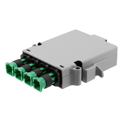 Soepele en Stabiele Netwerkverbindingen met Engineering Plastic Tray 8 Vezel Optische Kabelconnector