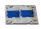 ABS PP Fiber Optic Splice Tray / ftth 24 splice tary 60mm 0.01dbm
